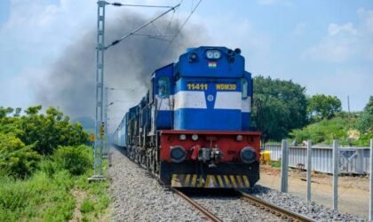 The history of indian railway train