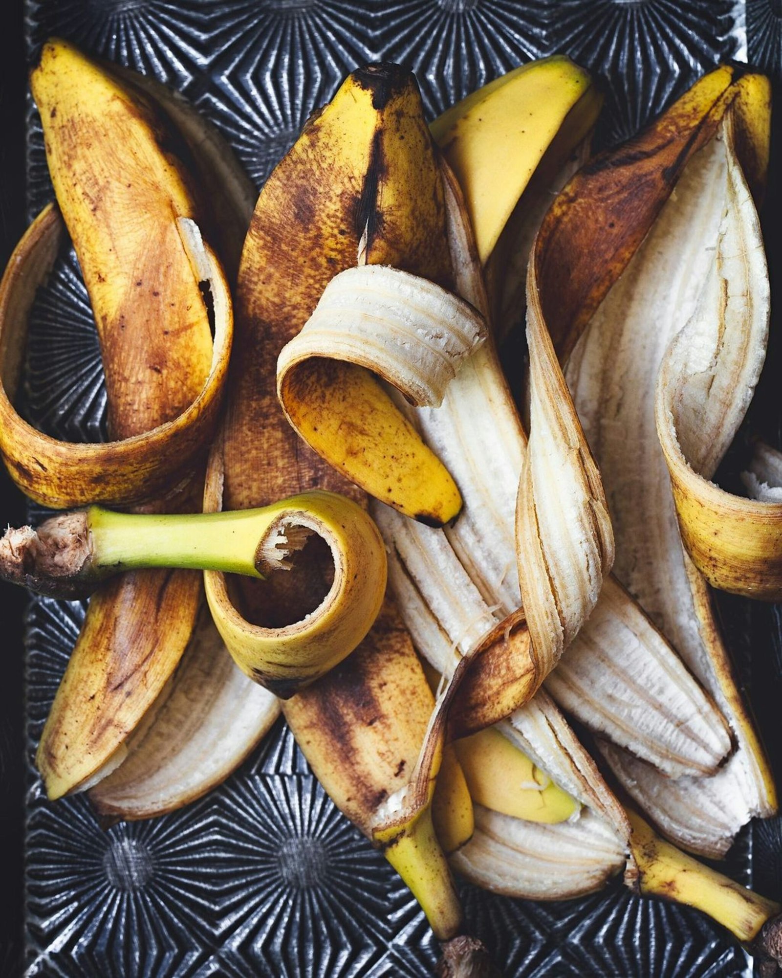 A bunch of bananas sitting on top of a table