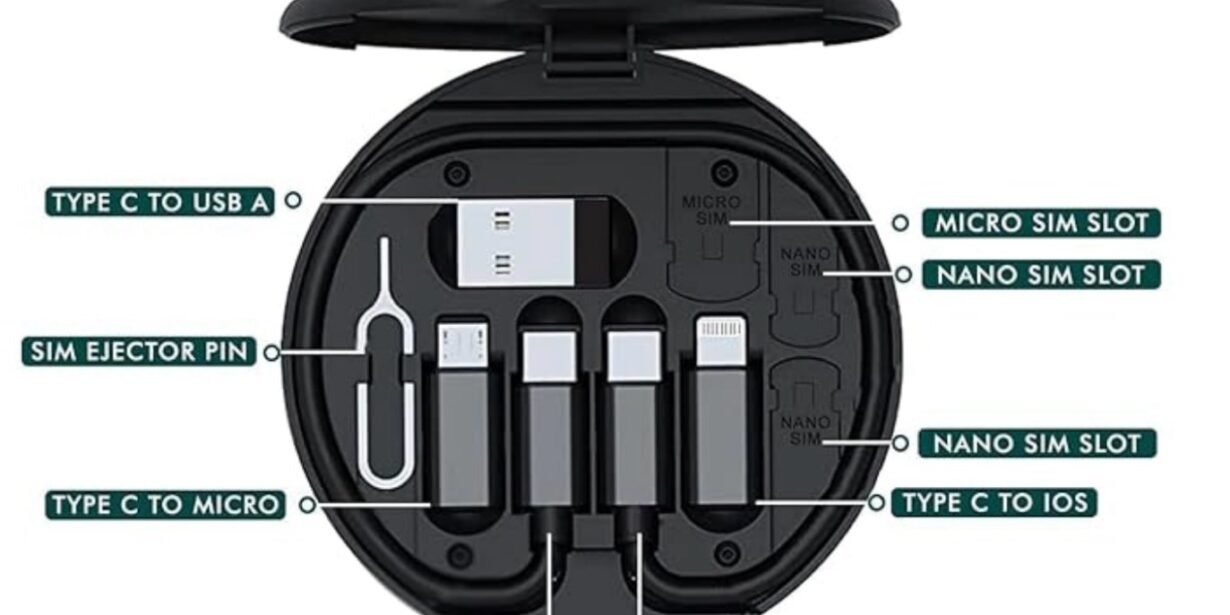 6-in-1 Multi Charging Cable Kit