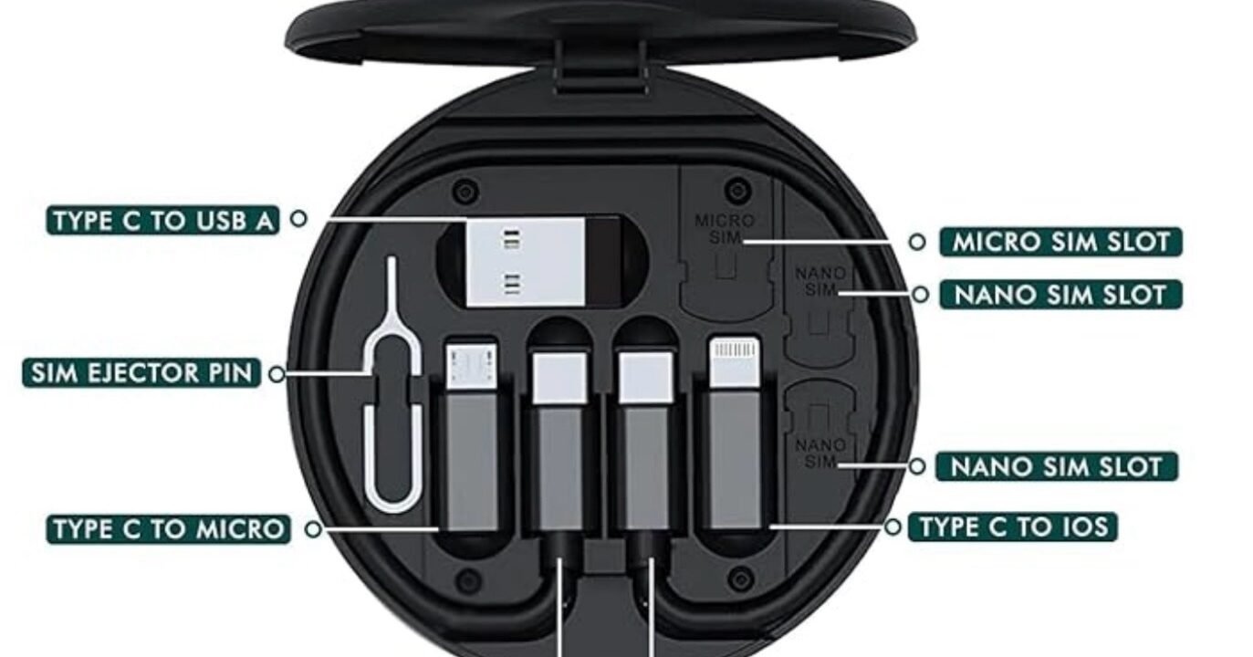 6-in-1 Multi Charging Cable Kit