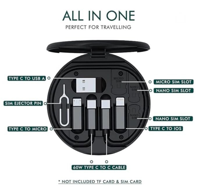 6-in-1 Multi Charging Cable Kit